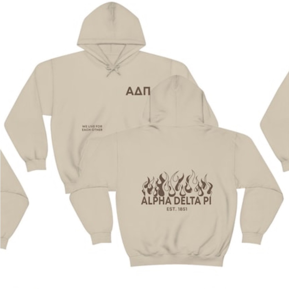 Alpha Delta Pi Graphic Hoodie